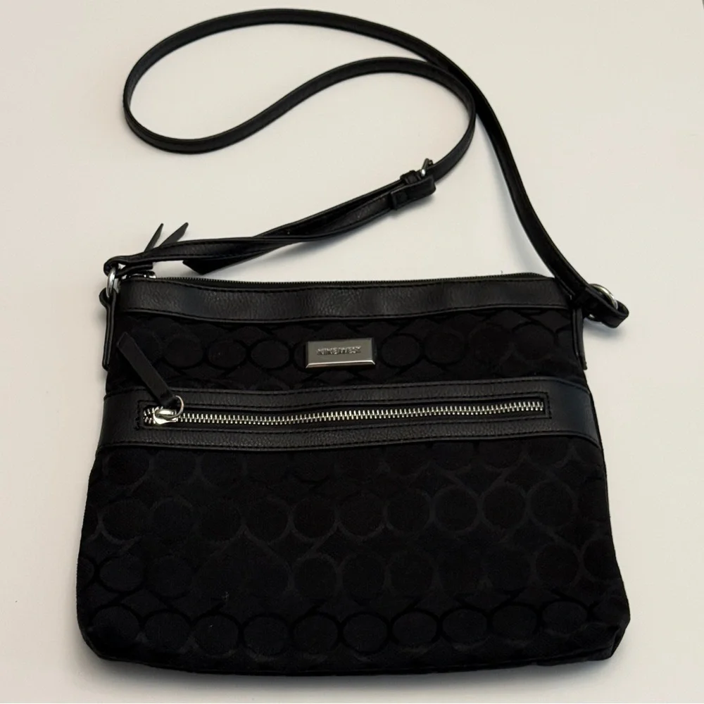 Nine West Coralia Black Crossbody Handbag